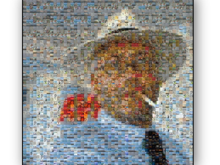 Photo Mosaic Impression sur Toile Sale